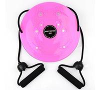 QUXVUIS Adjustable Resistance Levels Twist Board Portable Waist Twisters Durable And Reliable Body Shaping Waist Twisting Disc, pink