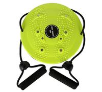 QUXVUIS Adjustable Resistance Levels Twist Board Portable Waist Twisters Durable And Reliable Body Shaping Waist Twisting Disc, green