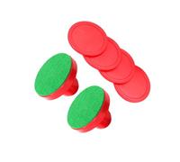 QUXVUIS Air Hockey Pushers Goal Handles Paddles Replacement For Worn Out Accessories Enjoy Tabletop Game Experience Arcade Indoor Family Games Equipment Sports Party