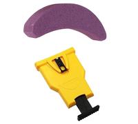 QUXVUIS All in One Chain Saw Sharpener Tool with Wide Compatibility Designed for Efficient Lawn and Garden Care Chain Saw Blade Sharpener Whetstones Sharpening, Kraft Box, 22.6x14.4x2.6cm