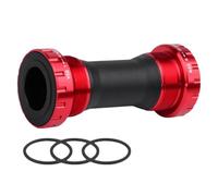 QUXVUIS Aluminum Alloy Mountain Bike Bottom Bracket Integrated Thread Type Bicycle Bottom Bracket Easy To Install Crankset Parts Bicycle Crankset Repair Component Parts Accessory