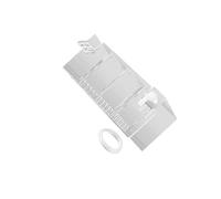 QUXVUIS Aquarium Filter Efficient Performance Hang On Filter Box Provides Clean Water Small Fish Tank Effective Waste Management Solution Aquarium Hang On Box Fish Tank, Clear, 24x10.5x10cm