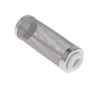 QUXVUIS Aquarium Filter Strainer Smartly Designed To Vulnerable Fish Being Sucked Into Filter While Promoting Tank Health Aquarium Mesh Inflow Inlet Cover Strainer, Silver, S