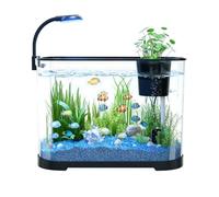 QUXVUIS Aquarium Starter Kit Designed To Provide Clear Viewing And Elevate Enjoyment Of Aquatic Life 75 Gallon Fish Tank Corner Betta Fish Tank Not