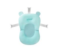 QUXVUIS Baby Bathtub Cushion Foldable Seat Support Breathable Chair Pad Anti-Slide Cushions Nursing Mat Pillow Security, Green