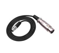 QUXVUIS Balanced XLR Cable Enhances Sound Clarity With Top Notch PVC Cable Durable Build For Performance Wear Resistant. Package1 Piece 3 Pin Mini XLR To