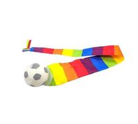QUXVUIS Ball With Tail Encourages Physical Activity Kindergartens And Outdoor Games Engaging Young Minds Rainbow Ball With Tail Kindergarten Kids Toy Gift