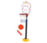 QUXVUIS Basketball Hoop For Kids Delivers Educational Play While Encouraging Teamwork And Fun Activities Made Plastic Ma Indoor Outdoor Basketball Stand For Kids Children, pony, 26x22x130cm