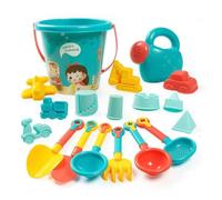 QUXVUIS Beach Toys For Kids Ages 4-8 Sand Castle Building Kit 12PCS Engage