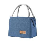 QUXVUIS Bento Bags for Easy Meal Prep Stay Organized and Satisfied Throughout Day Polyester Insulated Lunch Bags Picnic, Small+Blue