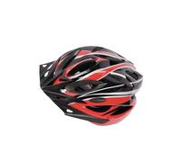 QUXVUIS Bicycle Safe Hat Lightweight Comfortable Ventilation Bicycle Helmet Shockproof Adjustable For Cycling Activities Helmet Breathable Comfortable Shockproof, Red Black, 26x21x14cm