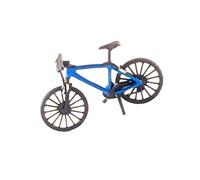 QUXVUIS Bicycle Scene Model Mountain Bike Diorama S Scale Captivating and Lifelike, Blue
