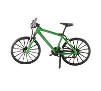 QUXVUIS Bicycle Scene Model Mountain Bike Diorama S Scale Captivating and Lifelike, Green