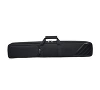 QUXVUIS Billiard Cue Cases With Easy Access External Pocket Lightweight Storing Cues And Accessories While Traveling Snooker Cue Billiard Cases 1/2 Soft, black, 83x15x10cm