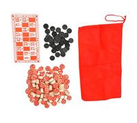 QUXVUIS Bingo Chips Traditional Game Experience Vintage Bingo Game Pieces Group Parties And Family Bonding Activities DIY Arts Crafts Traditional Holiday Wedding Games