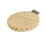 QUXVUIS Bird Platform Perch Stand Exceptional Stability Designed For Support When Birds And Rodents Play Climb And Rest Comfortably Playground Cage Corner Shelf Small Animal Hamster, Style C