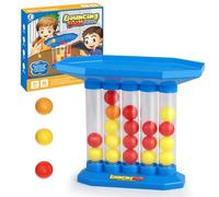 QUXVUIS Bouncing Ball Game Fun And Fast-Paced 4-Ball Launcher Toy For All Ages ABS Thinking Training Table Top Interactive Toy