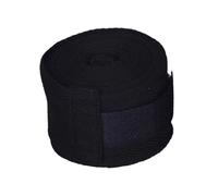 QUXVUIS Boxing Wraps Cotton Bandages Essential For Muay Thai Kickboxing Hand Wraps Suitable For Men Women Kids Training Activities Elasticated Bandages Wrist, Black, 5m