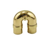 QUXVUIS Brass Replace Accessories Easy Install Lightweight Practical Parts For Trumpet And Saxophone Tuning Tube Is Durable And Sturdy Saxophone Elbow Bend Trumpet Repair Easy