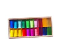 QUXVUIS Building Blocks Set For Kid Building Blocks Fun Rainbow Stacking Game Engages Young Minds With Bright Color Experiences Learning Educational Toys Stacking Toy Gift, Style A