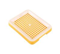 QUXVUIS Bunny Litter Tray Grate Engineered For Guinea Pigs And Hamsters Fit For Cage Corners With Convenient Ferrets Detachable Bunny Potty Tray Hamster Toilet Box