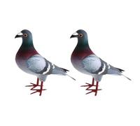 QUXVUIS Cake Toppers Birthday Gift For Toddlers Featuring Designs Making Special Moments Even More Enjoyable Realistic Figurines Simulated Bird Model, 2 pcs, Style A