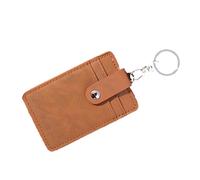 QUXVUIS Cards Safe and Accessible Anywhere Go Universal Size Unisex Colors Portable ID Card Holder Bus Card Cover Case Unique, tan