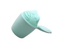 QUXVUIS Cartoon Bathing Cup for Babies Easy to Makes Bath Time PP Baby Shower Shampoo Cup Baby Shower Cap Toddler