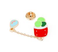 QUXVUIS Cartoon Brooch Plant Pattern Funny Badge Enamel Lapel Pin Accessories Cactus Blouse Cloth Decor Jewelry Brooches, C1134-1