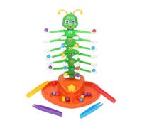 QUXVUIS Caterpillar Wiggle Game Bored Game Creative Playtime Fun Supporting Parent Child Bonding And Interaction Caterpillar Wiggle Marble Electric Toys