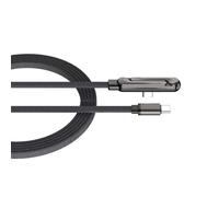 QUXVUIS Charging Cable With Stand Providing Durable Sideways Phone Charger And Foldable Phone Stand Charger For All Mobile Needs Folding Charging Head Is Equipped Folding