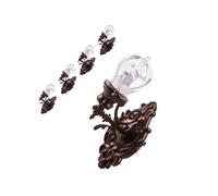 QUXVUIS Charm Of Flower Gardens Increased By 5pcs 187 Ho Scale Wall Light Moss Miniature Model Optimizing Outdoor Scenes Street Lights Model Railroad Led