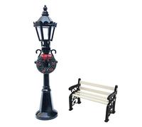 QUXVUIS Charming Dollhouse Lamp Post Lighting Amazing Dollhouse Lights Furniture Miniatures Accessories Enhancing Playtime Experiences Mini Lamps Doll House Miniature Decorations Model