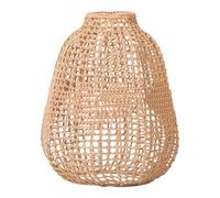 QUXVUIS Chic Rope Woven Lampshade Vintage Pendant Light Cover Creating Elegant Spaces with Soft Lighting for Adding of Elegance to Any Room Rope Weave Cotton Pendant Light Lampshade