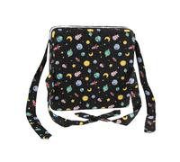 QUXVUIS Children Chair Seat Booster Baby Safety Dining Raiser Cushion Soft Pillow with Strap Feeding Table Increased Highchair Pad, Black Sky