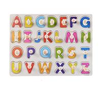 QUXVUIS Children Educational Toy Grasp Wood Toys English Alphabet Studying Learning Child Playing Supply Home Kindergarten, Type 2