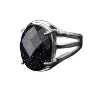 QUXVUIS Classic Solitaire Stone Rings For Women Tarnish-Resistant Comfort And Wear Natural Stone Rings GEM Finger Ring Ring