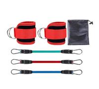 QUXVUIS Comfortable Ankle Resistance Bands And Fitness Workout Bands Elastic Materials Supporting Long Lasting During Training Ankle Resistance For Leg Glute Straps