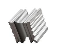 QUXVUIS Compact Iron Swage Block Practical Tool for Jewelry Making High Hardness Bracelet Making Craft Tool Bracelets Swage Block for Jewelry Metalworking, Silver, Square