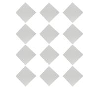 QUXVUIS Compact Polyester Fiber Soundproofing Board - Easy Installation Fireproof Strong Adhesive Is Easy To Install, white