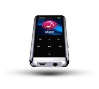 QUXVUIS Compact Size MP3 Player With Speaker And Key For Portable Music Sound MP3 Player Speaker Bluetooth, Neutral English, Bluetooth 8G