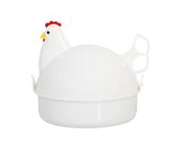 QUXVUIS Convenient Egg Boiler For Fast And Easy Cooking In Microwave Capacity Compact Chicken Shaped Microwave Egg Steamer, type+1