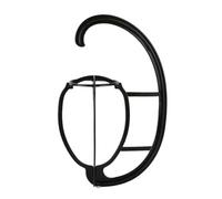 QUXVUIS Convenient Folding Wig Holder Stand Store And Display Wigs Effortlessly Stable And Long Service Life. Folding Wig Display Stand Made Of Plastic Hats TypeFolding Hanging Hat Holder