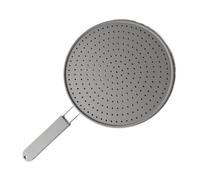 QUXVUIS Convenient Kitchen Tool Silicone Splatter Screen Guard for Pan Cover for Cooking to Stop Hot Oil Splatter, B
