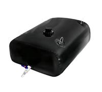 QUXVUIS Convenient Water Outlet Valve Water Storage Bladder Large Capacity Portable Tank Thick PVC Rainproof Camping Fireproof Lightweight Wear Resistant Garden, Black, 110L