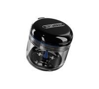 QUXVUIS Convenient Wet and Bath Box Hassle-Free Denture ABS Denture Box - Easy and Cleaning for Dentures and for Dental Unique, Arctic Black