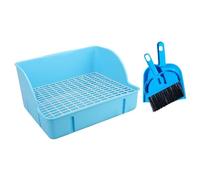 QUXVUIS Corner Tray Litter Bedding Box For Hamster Designed With Strong Components For Effective Waste Management Large Pet Bedpan Corner Toilet Box Chinchilla