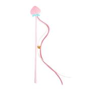 QUXVUIS Cute Cat Toy Teaser Wand Stick Indoor Interactive Training With Bell Tassels Kittens To Enjoy Chewing Playtime Accompany Activity IQ Improving Educational Toys