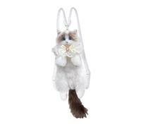 QUXVUIS Cute Plush Cat Backpack Unique Plush Bag Combination Of Style And Functionality For Every Day Cute Cat Backpack Is Comfortable To And Reusable For Long Time To With Of 50