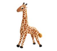 QUXVUIS Cute Plush Toys Giraffe Snuggly Gift Interactive Plush Doll Amazing Decoration for Kids Playroom Or Bedroom Setting Simulation Giraffe Toys Soft Stuffed Animal